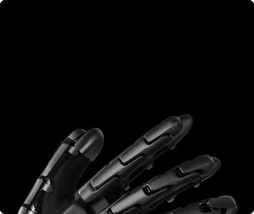 1mm 0.02° Fingertip accuracy Joint precision